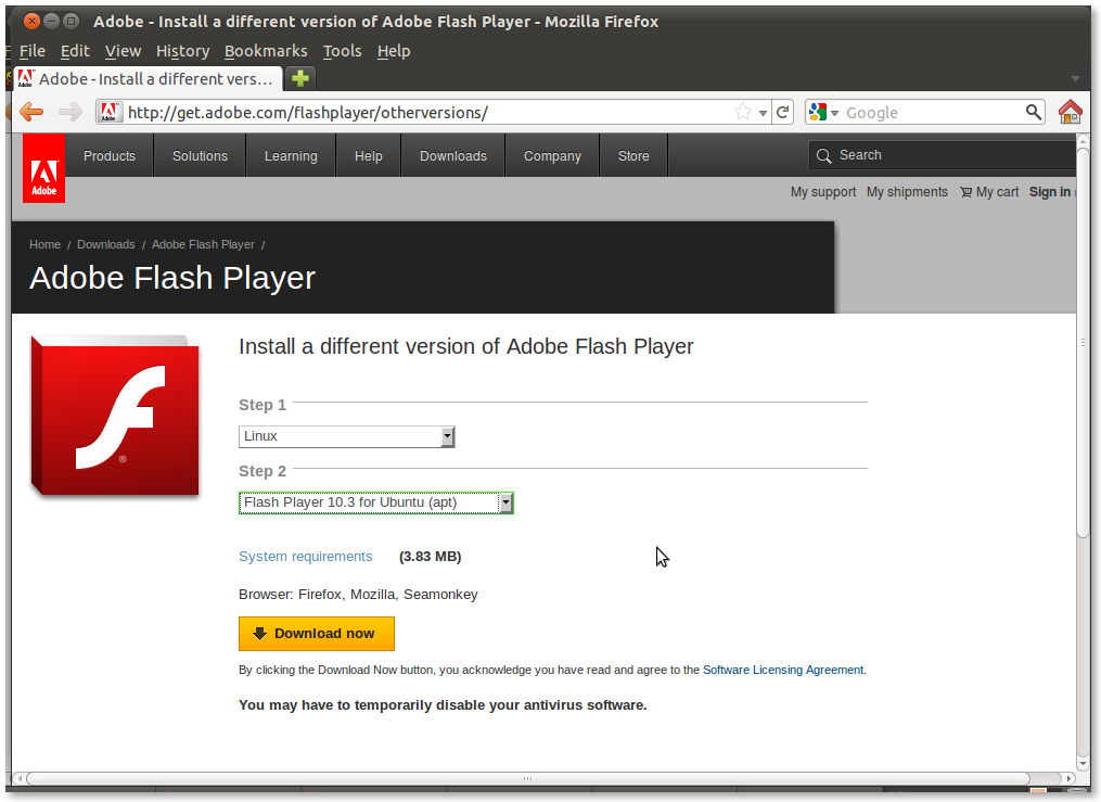 Adobe Flash Player 11.2 Apk